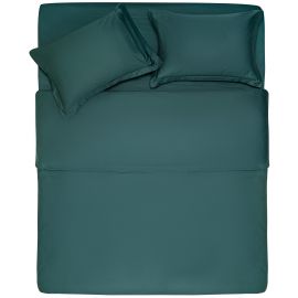 ARDESTO Простирадло на резинці Mix&Match Premium, 180x200+30см, 100% бавовна, сатин, зелений
