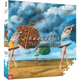 GoodLoot Пазл Imagination: Rafal Olbinski The Shape of Color Green Puzzles 1000 ел.