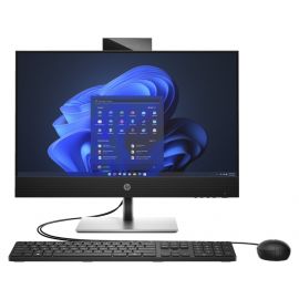 HP Комп'ютер персональний моноблок ProOne 440-G9 23.8" FHD IPS AG, Intel i5-13500T, 16GB, F512GB, UMA, кл+м, DOS, чорний