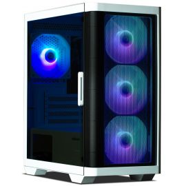 Zalman Корпус M4 без БЖ 2xUSB3.0, 1xUSB2.0 4x120мм ARGB VGA 320мм LCS ready TG Side Window mATX білий