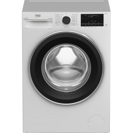 Beko Пральна машина фронтальна, 8кг, 1400, A+++, 55см, дисплей, пар, інвертор, білий