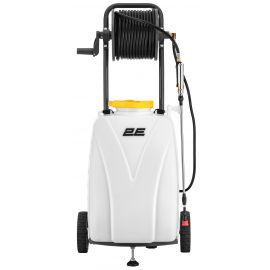 2E Обприскувач акумуляторний AquaSpray 40LRC 40л 12В 1х12А·год 7бар 6л·хв 16кг вольтметр колеса котушка шланг 30м