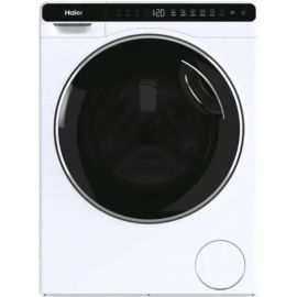 Haier Пральна машина фронтальна, 5кг, 1000, A+++, 44см, дисплей, інвертор, люк чорний, висота 70см, білий