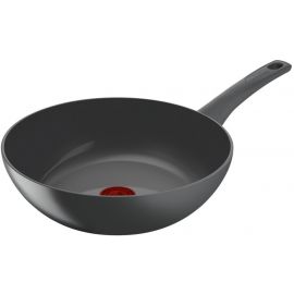 Tefal Сковорода ВОК Renewal, 28см, алюміній, бакеліт, сірий