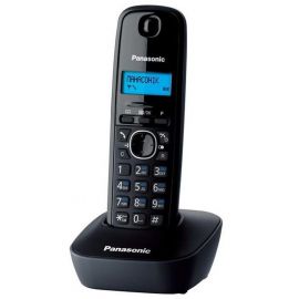 Panasonic Радіотелефон DECT KX-TG1611UAH Black Grey