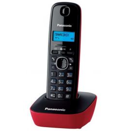 Panasonic Радіотелефон Panasonic KX-TG1611UAR Black Red
