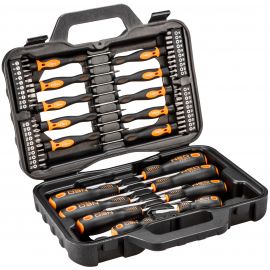 Neo Tools Викрутки набір 58шт, 40 біт, SL,PH,Torx,H, сталь S2, кейс