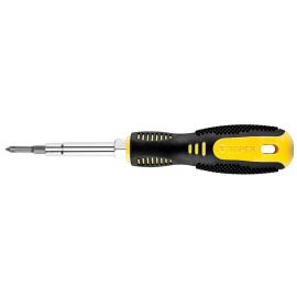 Topex Викрутка для насадок 1/4", двосторонні біти 2шт, SL,PH, сталь CrV