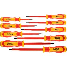Neo Tools Викрутки набір 9шт, діелектрична, SL,PH, сталь S2