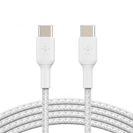 Belkin USB-С - USB-С, BRAIDED[CAB004BT1MWH]
