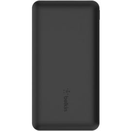 Belkin Акумулятор портативний літій-іонний Power Bank 10000мА·год, 15Вт, 2хUSB-A/USB-C, чорний