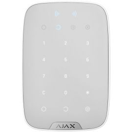 Ajax Бездротова сенсорна клавіатура Keypad Plus біла