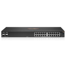 HPE Комутатор Aruba 6000 24G 4SFP Switch, 24xGE, 4xGE SFP ports, LT Warranty