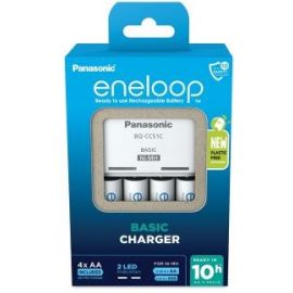 Panasonic Зарядний пристрій Basic Charger+ Eneloop 4AA 1900 mAh New