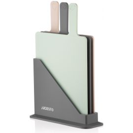 ARDESTO Набір дошок кухонних на підставці Fresh, 3шт, 24.1х33х7.9см, пластик