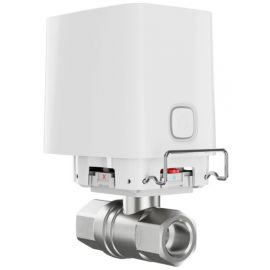 Ajax Розумний кульовий кран WaterStop 1/2" Jeweler, бездротовий, білий