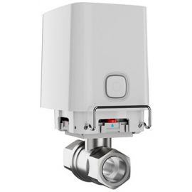 Ajax Розумний кульовий кран WaterStop 1" Jeweler, бездротовий, білий