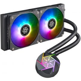 SilverStone Система рідинного охолодження Vida VD240-SLIM, LGA1700, 2066, 2011, 1200, 115x, AM5, AM4 TDP200W