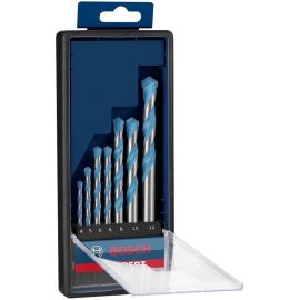 Bosch Набір свердел по металу Expert MultiConstruction CYL-9, 4/5/6/6/8/10/12 мм, 7 шт.