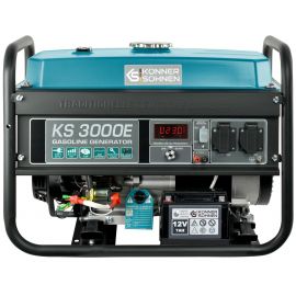 Könner & Söhnen Генератор бензиновий KS 3000E, 230В, 3.0кВт, електростартер, 46.1кг