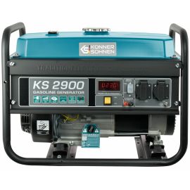 Könner & Söhnen Генератор бензиновий KS 2900, 230В, 2.9кВт, ручний запуск, 41.5кг