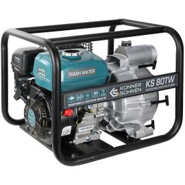 Könner & Söhnen Мотопомпа KS 80TW для брудної води, 7.0к.с, 1100л/хв, 35кг