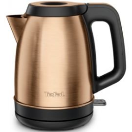 Tefal Електрочайник Coppertinto 1.7л, Strix, нержавіюча сталь, бронзовий