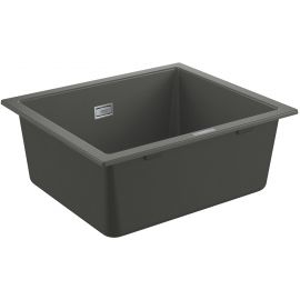 Grohe Мийка кухонна K700U, граніт, прямокут., без крила, 533x457x205мм, чаша - 1, врізна/під стільницю, сірий граніт