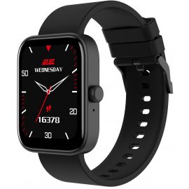 2E Смарт-годинник Alpha SQ Music Edition 46мм, 1.78", 368x448, AMOLED, BT 5.2, Чорний