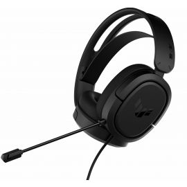 ASUS Гарнітура TUF Gaming H1 7.1, mini-jack/dual 3.5мм, 1.2м/1.2м, чорний