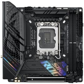 ASUS Материнcька плата ROG STRIX B760-I GAMING WIFI s1700 B760 2xDDR5 M.2 HDMI DP Wi-Fi BT mITX