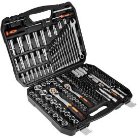 Neo Tools Набір інструментів, 219шт, 1/2", 1/4", 3/8", CrV, кейс