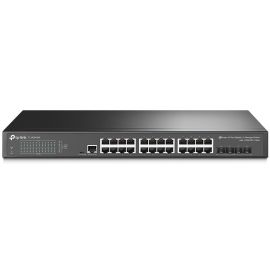 TP-Link Комутатор TL-SG3428X-UPS 24xGE, 4xSFP+, Керований L2