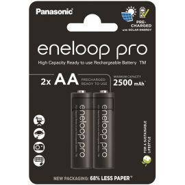 Panasonic Акумулятор Eneloop NI-MH Pro AA 2500 мАг, 2 шт.