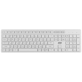 2E Клавіатура мембранна 2E KS260 106key, WL, EN/UK, білий