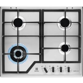 Electrolux Варильна поверхня газова, 60см, чавун, нерж