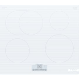 Bosch Варильна поверхня індукційна, 60см, розширена зона, білий