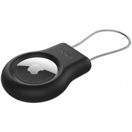 Тримач Belkin Secure Holder with Wire Cable AirTag, чорний