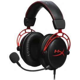 HyperX Гарнітура ігрова Cloud Alpha, mini-jack/dual 3.5мм, 1.3м/2м чорно-червоний