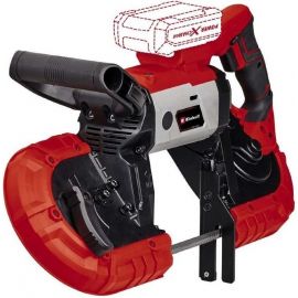 Einhell Пила стрічкова акумуляторна TE-MB 18/127LI - Solo, PXC 18В, 120м•хв, 115/127мм, 2 стрічки по металу 1141х13х0.65мм, LED, 5.5кг, без АКБ і ЗП
