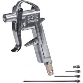 Einhell Пістолет продувний з насадками 4шт, 20/50/95/220мм, 8бар, 0.2кг
