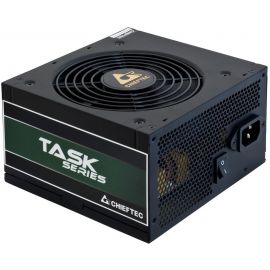 Chieftec Блок живлення Task (400W), >85%, 80+ Bronze, 120мм, 1xMB 24pin(20+4), 1xCPU 8pin(4+4), 3xMolex, 5xSATA, 1xPCIe 8pin(6+2)