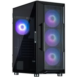 Zalman Корпус I3 Neo ARGB без БЖ, 2xUSB3.0, 1xUSB2.0, 4x120мм ARGB, VGA 355мм, LCS ready, TG Side Panel, ATX, чорний