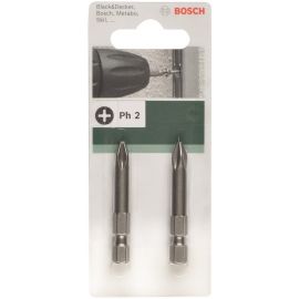 Bosch Біти PH2 XH, 49мм, 2шт