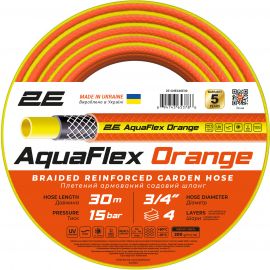2E Шланг садовий AquaFlex Orange 3/4" 30м 4 шари 20бар -10…+60°C