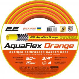 2E Шланг садовий AquaFlex Orange 3/4" 50м 4 шари 20бар -10…+60°C