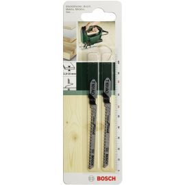 Bosch Полотно пиляльне для електролобзика HSC по дереву, T 101 AO, 1.4х82мм, 2шт