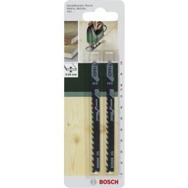 Bosch Полотно пиляльне для електролобзика HSC по дереву, T 144 D, 4-5.2х100мм, 2шт