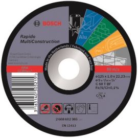 Bosch Диск відрізний Rapido Multi Construction 125x1мм