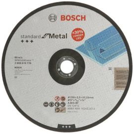 Bosch Диск відрізний шліфувальний Standard, 230х22.23мм, по металу